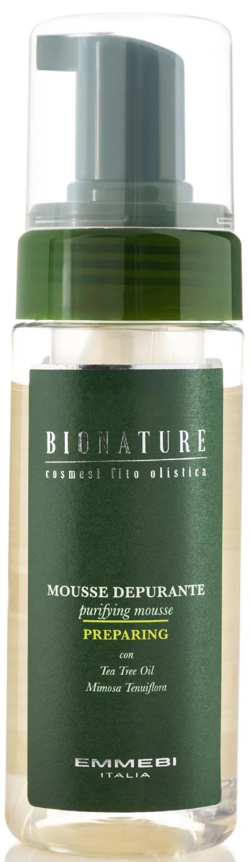 Мус для волосся Emmebi Italia Bionature очищуючий, 150 мл