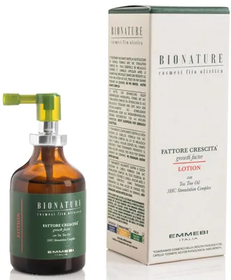 Лосьйон для волосся Emmebi Italia Bionature Growth Factor фактор росту,  50 мл