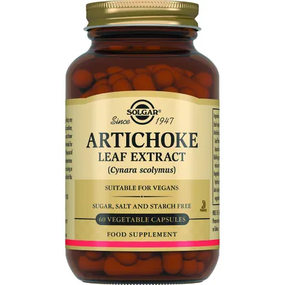 Артишоку екстракт з листя Solgar Artichoke leaf extract вег. капсули №60