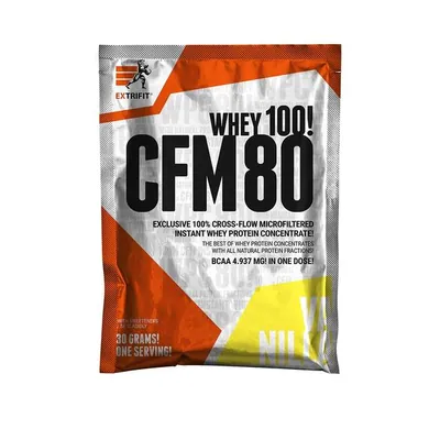 Протеїн сироватковий концентрат Extrifit CFM 80  Whey 100! карамель, 30 г