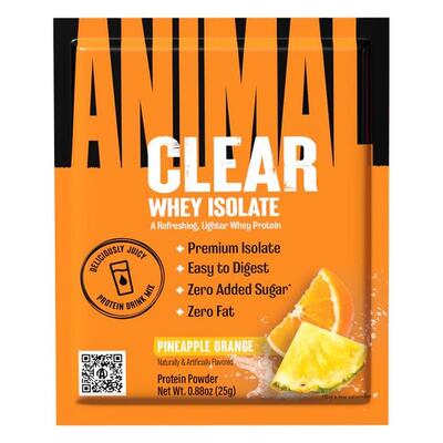 Протеин Universal Nutrition Animal Clear Whey Isolate Ананас-Апельсин, 25 г