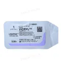Шовний матеріал хірургічний Vicryl Coated 1, що розсмоктується, довжина 250 см, без голки W9001