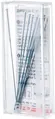 Міжзубні щітки Paro Swiss Interdental Isola long, х-тонкі, червоні, циліндричні, довгі, 3 мм, 10 шт