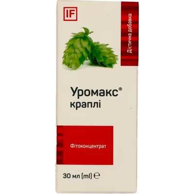 Уромакс краплі, 30 мл