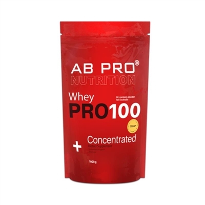 Протеин AB PRO Pro 100 Whey Concentrated, тоффи, 1000 г
