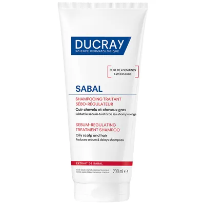 Шампунь Ducray Sabal себорегулюючий лікувальний, 200 мл