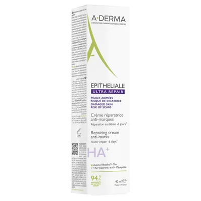 Крем для обличчя та тіла A-Derma Epitheliale AH ультравідновлюючий, 40 мл