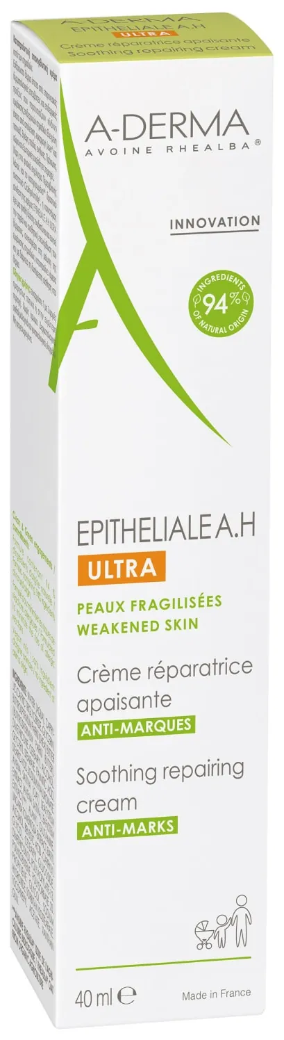 Крем для обличчя та тіла A-Derma Epitheliale HA+ Ultra Repair ультравідновлюючий, 40 мл