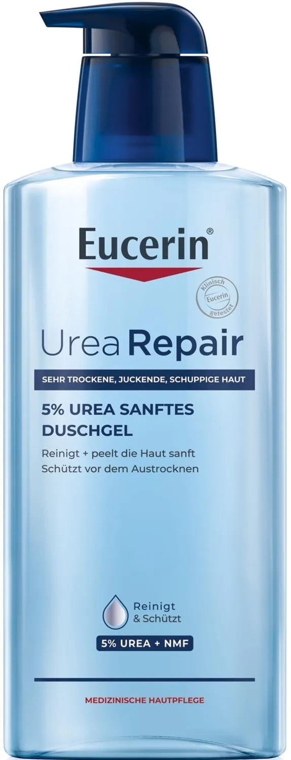 Гель для душу Eucerin Urea Repair 5% для сухої шкіри (99290), 400 мл