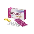 Бруфен рапид капсулы мягк. по 400 мг №10 (10х1)