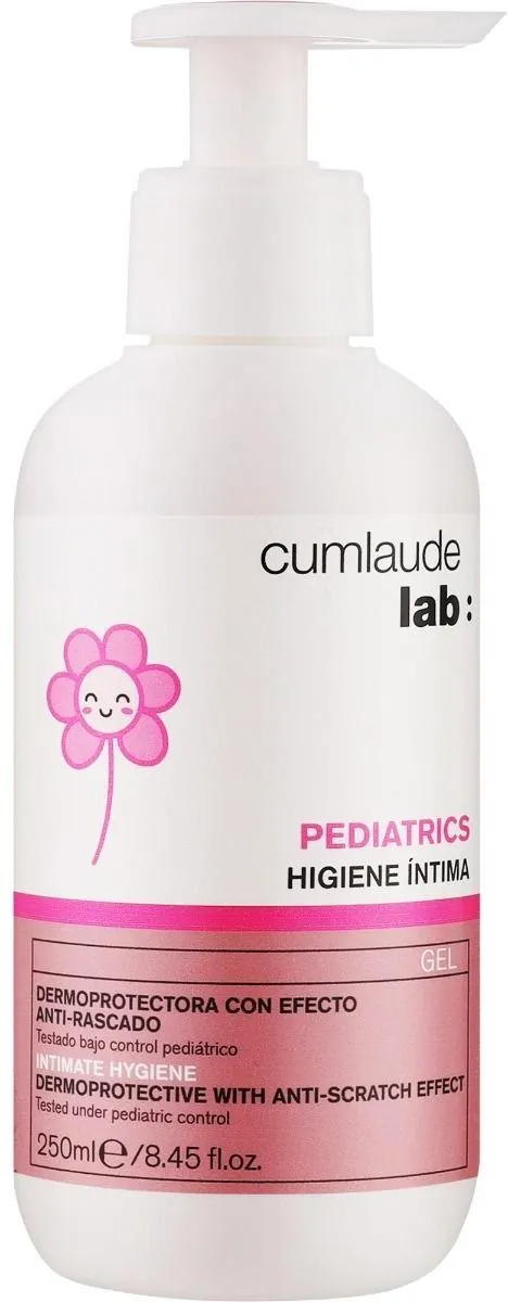 Засіб для інтимної гігієни Cumlaude Lab Pediatrics для запобігання свербінню, почервоніння та печіння, 250 мл