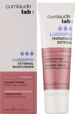 Крем для интимной гигиены Cumlaude Lab Lubripiu увлажняющий, успокаивающий для наружных половых органов, 30 мл