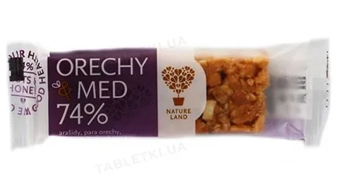 Батончик Tekmar Orechy горіх з медом 35 г