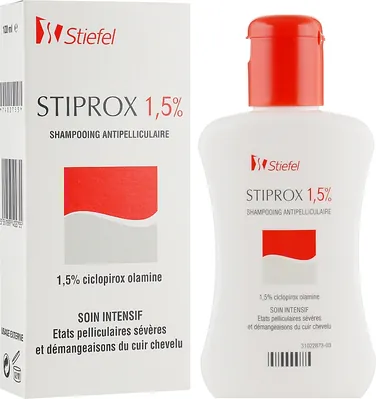 Шампунь Stiprox 1,5% проти лупи лікувальний, 100 мл