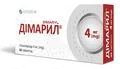 Дімарил таблетки по 4 мг №30 (10х3)
