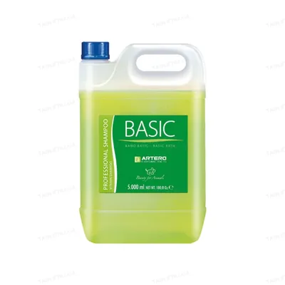 Шампунь Basic Artero концентрат суперочищуючий для собак всіх пород, 5 л
