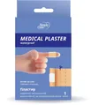 Пластир-смужка медичний Simply Care Medical Plasters Waterproof нестерильний, вологостійкий на поліетиленовій основі 6 см x 100 см, 1 штука