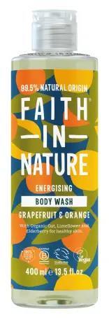 Гель для душа Faith In Nature натуральный с грейпфрутом и апельсином, 400 мл