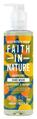 Мыло жидкое Faith In Nature для рук натуральное с грейпфрутом и апельсином, 400 мл