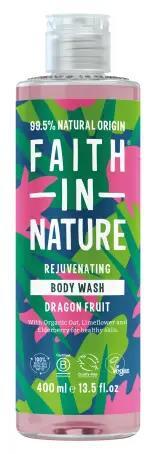 Гель для душа Faith In Nature натуральный с фруктом дракона, 400 мл