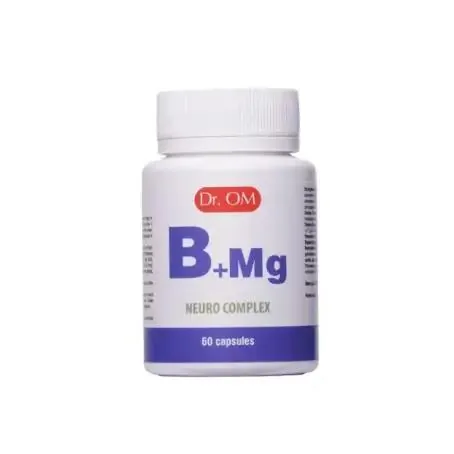 B+Mg Нейро Комплекс Dr. OM B+Mg Neuro Complex капсули №60