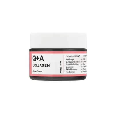 Крем для обличчя Q+A Антивіковий з колагеном, 50 г