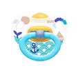 Пустышка латексная NUK Happy Kids успокаивающая для сна размер 2 от 6 до 18 месяцев, 1 шт