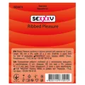 Презервативи Sexxxy Ribbed Pleasure ребристі, 3 штуки