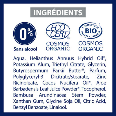Дезодорант-антиперспирант роликовый Etiaxil Bio Vegetal 48h Сoconut, 50 мл
