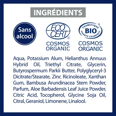 Дезодорант-антиперспірант кульковий Etiaxil Bio Vegetal 48h Green Tea, 50 мл