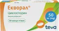 Екворал капсули м'як. по 50 мг №50 (10х5)