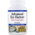 Витамины для глаз с лютеином Natural Factors Advanced Eye Factors, 60 капсул