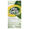 Коензим Q10 Genceutic Naturals 24 hr CoQ10 100 мг, 60 вегетаріанських капсул