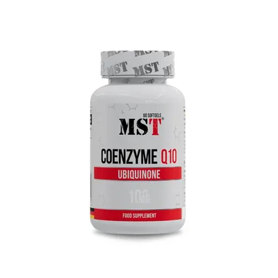 Коензим Q10 MST Nutrition Coenzyme Q10 100 мг, 60 гелевих капсул