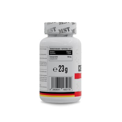 Коензим Q10 MST Nutrition Coenzyme Q10 100 мг, 60 гелевих капсул