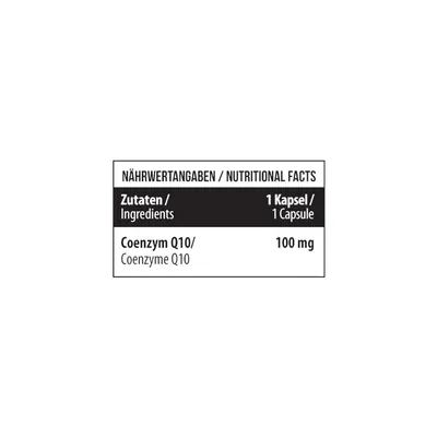 Коензим Q10 MST Nutrition Coenzyme Q10 100 мг, 60 гелевих капсул