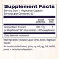 Экстракт виноградных косточек Healthy Origins MegaNatural BP-Grape Seed Extract 300 мг, 60 растительных капсул