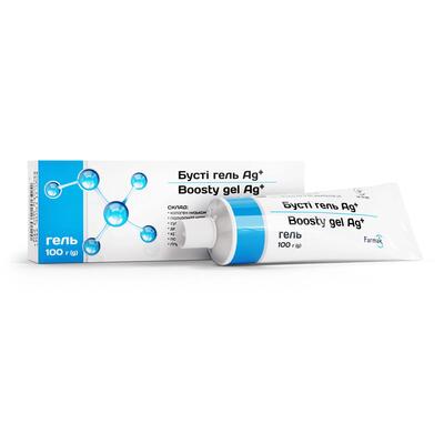Бусти гель Ag+ (Boosty gel Ag+) по 100 г в тубе