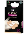 Набір пластирів бактерицидних Milplast Classic на полімерній основі, універсальні, стерильні, 20 штук