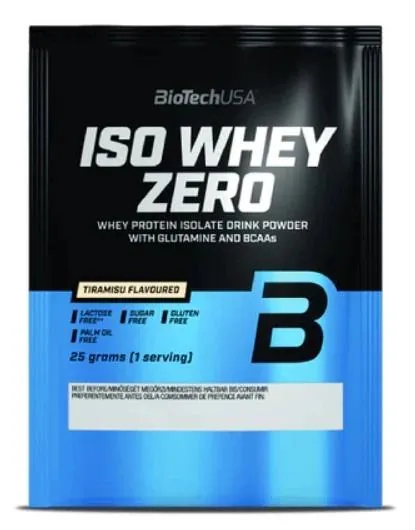 Протеїн сироватковий ізолят Biotech Iso Whey Zero тірамісу, 25 г