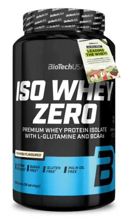 Протеїн сироватковий ізолят Biotech Iso Whey Zero тірамісу, 908 г