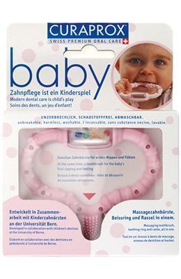 Стимулятор для прорізування зубів Curababy рожевий