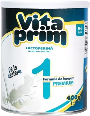 Смесь сухая молочная Vitaprim 1 для детей с рождения до 6 месяцев, 400 г