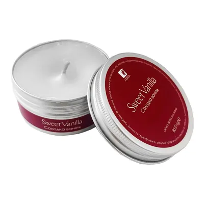 Свічка ароматична Sweet Vanilla 80 г, 1 шт
