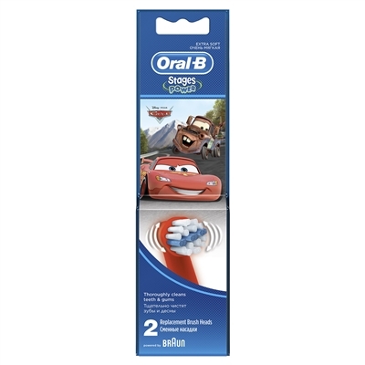 Змінні насадки для електричної зубної щітки Oral-B Kids з героями Disney, 2 шт