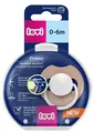 Пустушка силіконова динамічна Lovi Prime 34/436 Blush Glow, 0-6 міс, 1 шт