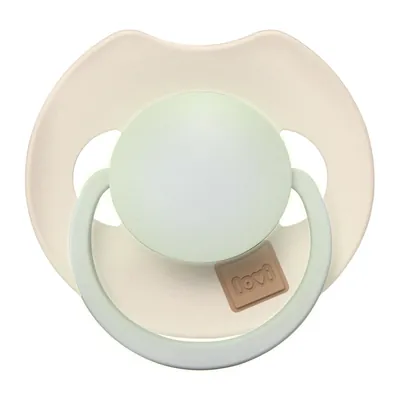 Пустушка силіконова динамічна Lovi Prime 34/438 Ivory Glow/Blush Glow, 18+ міс, 2 шт