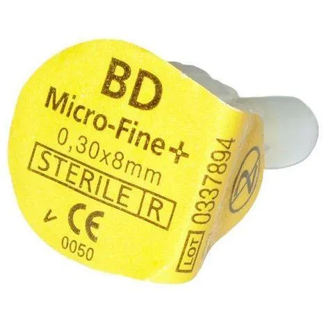 Голки для шприц-ручки BD Micro-Fine Plus 30G (0.30 x 8.0 мм), 1 штука