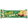 Батончик-мюслі Nutty Way горіховий з фруктами частково глазурований, зелений, 40 г