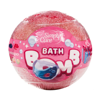 Бомбочка для ванн Simply Care рожева, 100 г